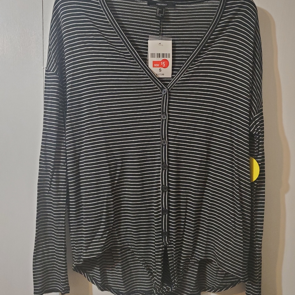 Button down shirt with tie